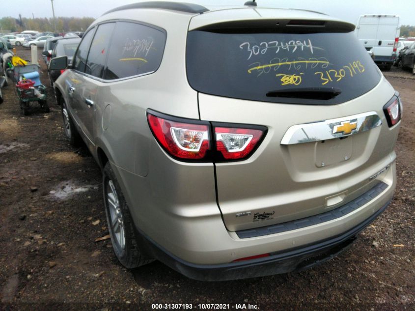 2014 CHEVROLET TRAVERSE LT 1GNKVHKD9EJ334187