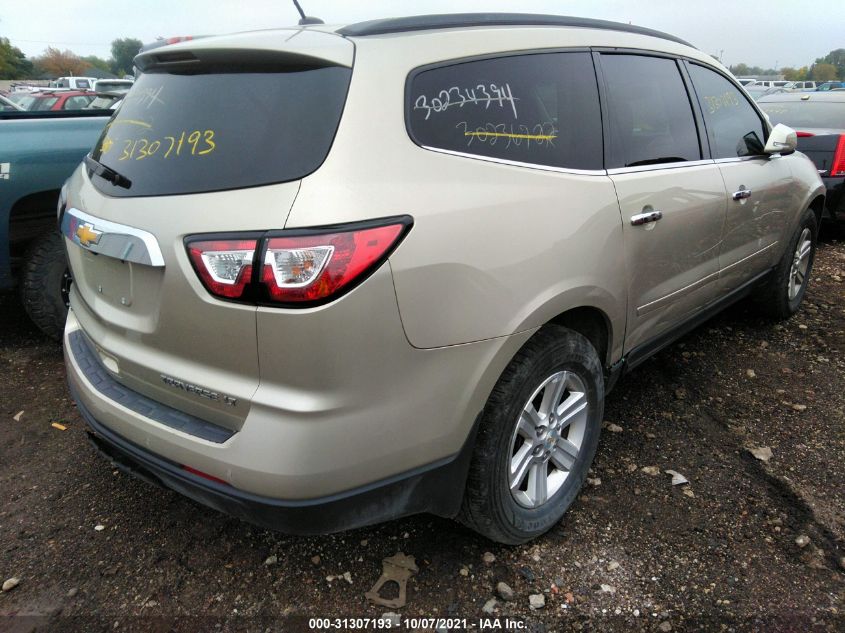 2014 CHEVROLET TRAVERSE LT 1GNKVHKD9EJ334187