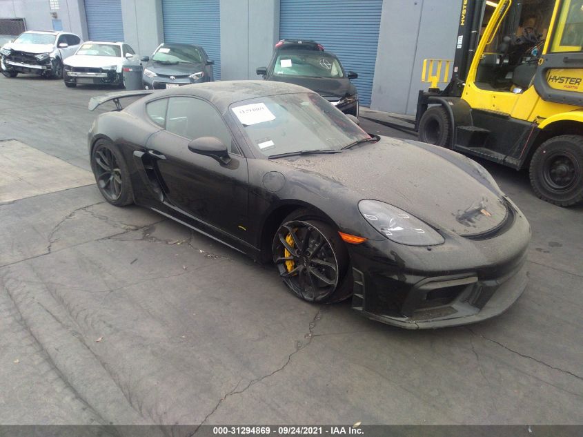 2020 PORSCHE 718 CAYMAN, VIN: WP0AC2A86LS289230