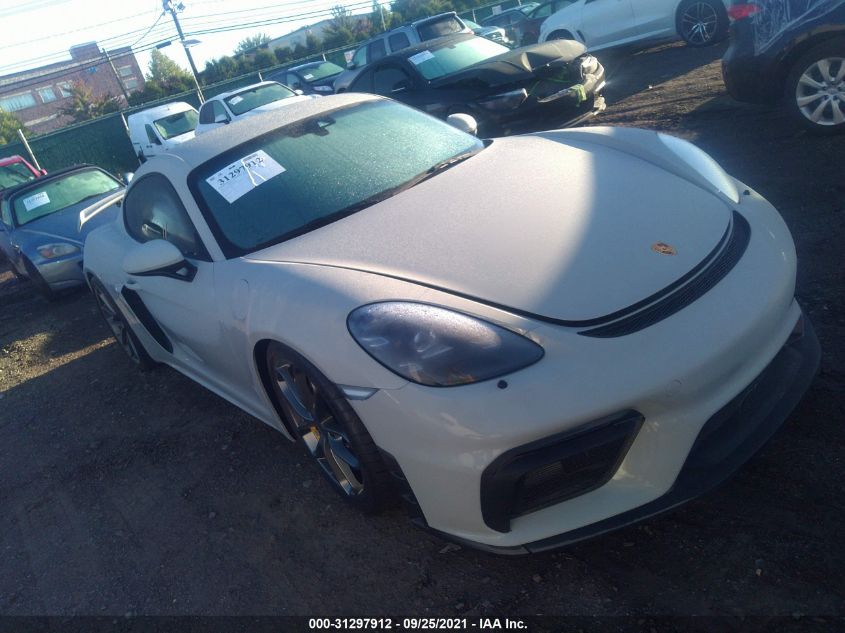 2021 PORSCHE 718 CAYMAN, VIN: WP0AC2A82MS289470