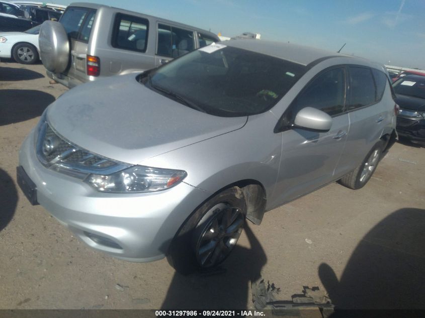 2014 NISSAN MURANO S/SL/SV/LE JN8AZ1MU6EW404586
