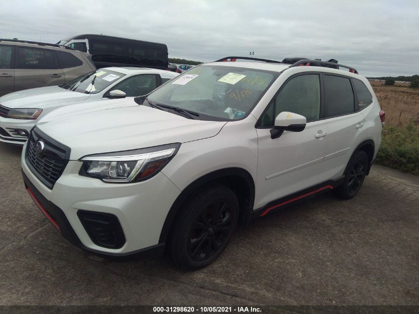 2019 SUBARU FORESTER SPORT JF2SKAKC4KH419927