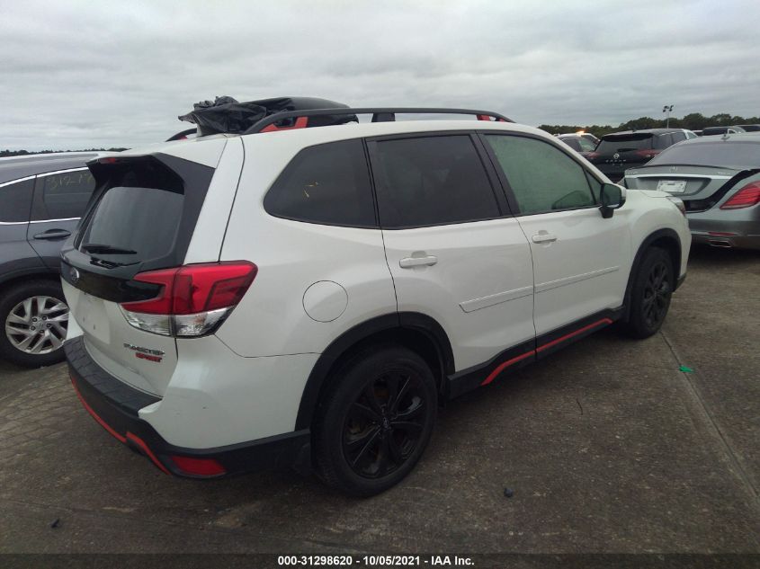 2019 SUBARU FORESTER SPORT JF2SKAKC4KH419927