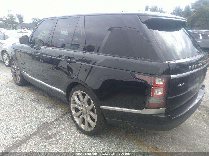 2014 LAND ROVER RANGE ROVER HSE SALGS2WFXEA176080