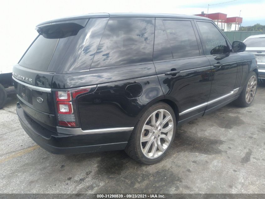 2014 LAND ROVER RANGE ROVER HSE SALGS2WFXEA176080
