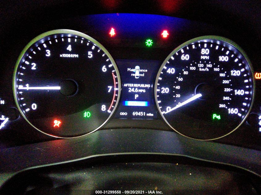 2015 LEXUS ES 350 JTHBK1GG4F2192014