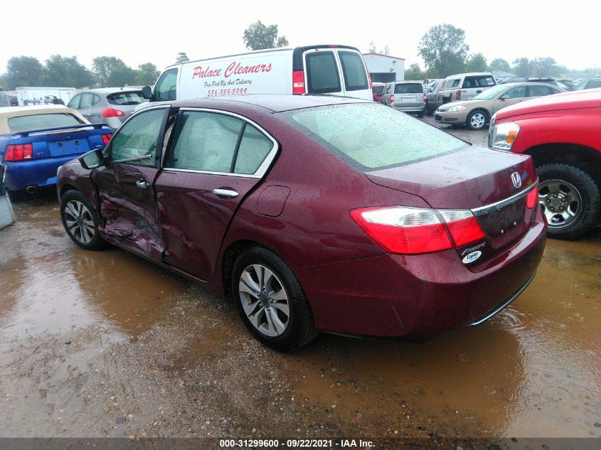 2013 HONDA ACCORD SDN LX 1HGCR2F31DA214576