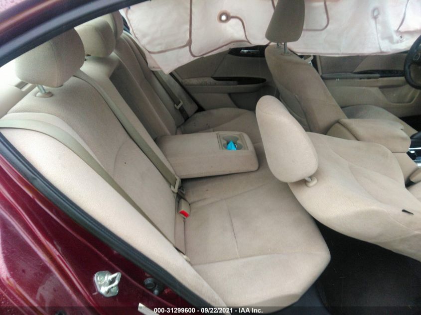 2013 HONDA ACCORD SDN LX 1HGCR2F31DA214576