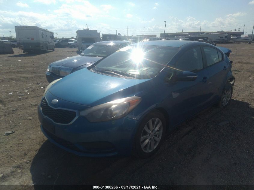 2014 KIA FORTE LX KNAFX4A61E5177731