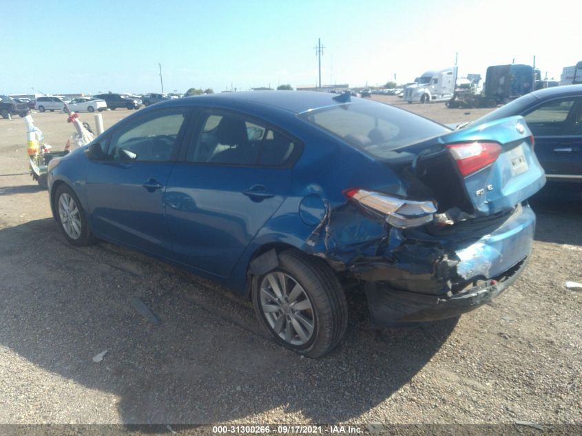 2014 KIA FORTE LX KNAFX4A61E5177731