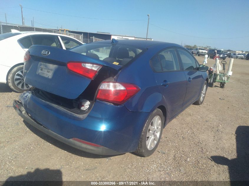 2014 KIA FORTE LX KNAFX4A61E5177731