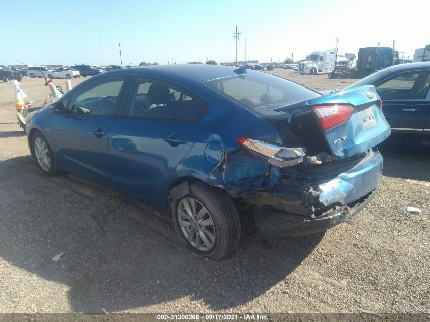 2014 KIA FORTE LX KNAFX4A61E5177731
