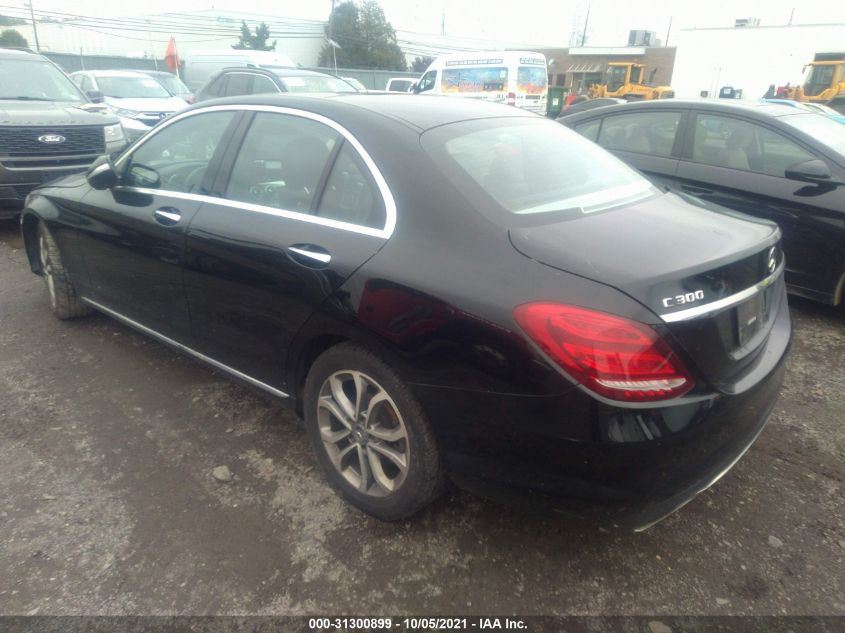2015 MERCEDES-BENZ C-CLASS C 300 55SWF4KB7FU081683