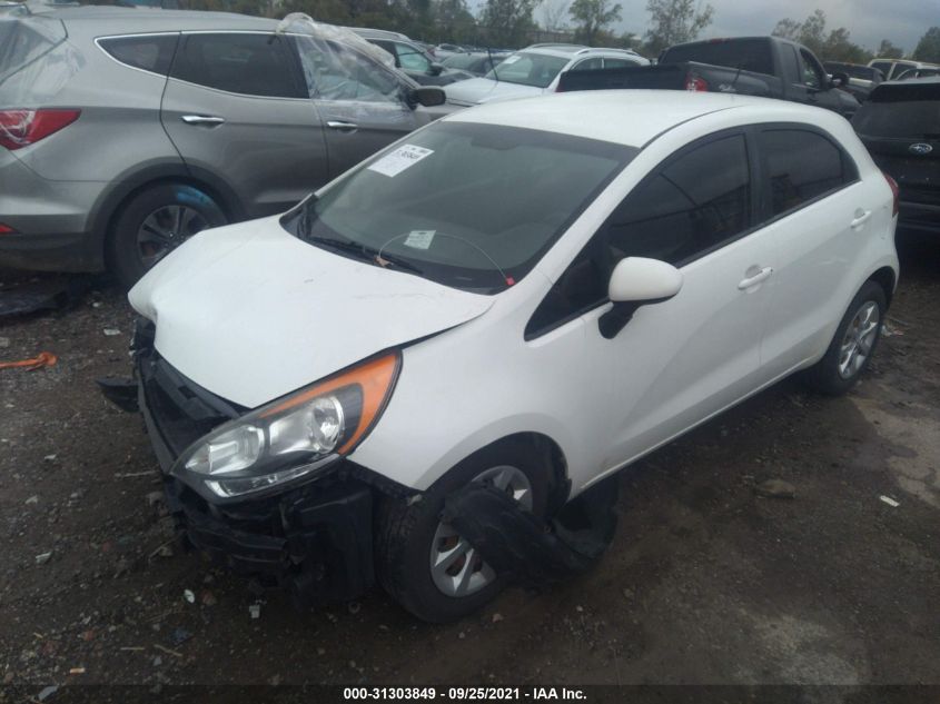 2013 KIA RIO LX KNADM5A34D6228210