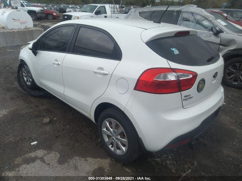 2013 KIA RIO LX KNADM5A34D6228210