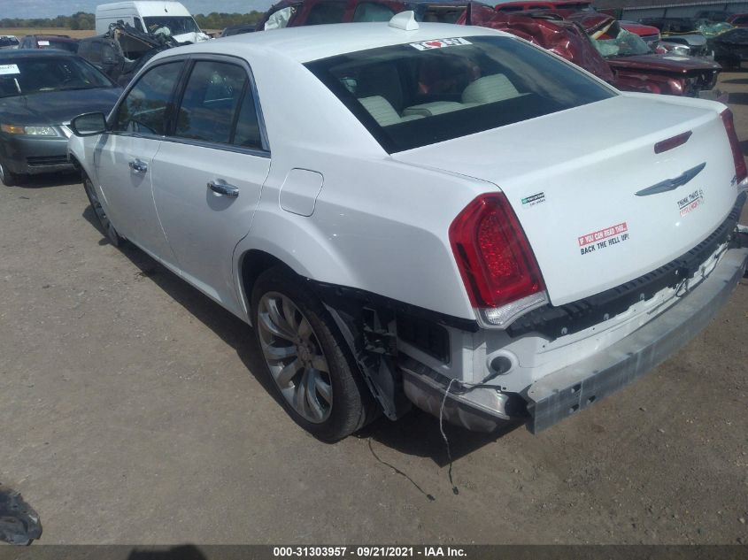 2019 CHRYSLER 300 LIMITED 2C3CCAEG2KH693561