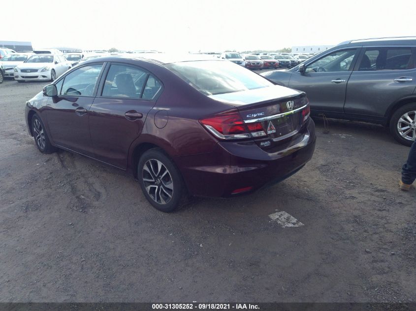2013 HONDA CIVIC SDN EX-L 19XFB2F9XDE226033