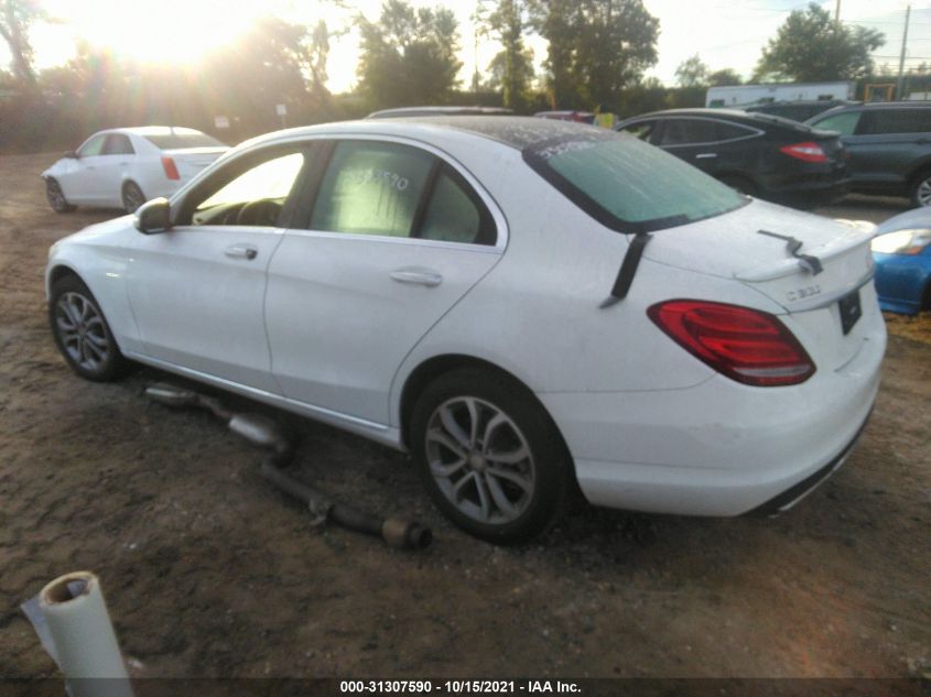2015 MERCEDES-BENZ C-CLASS C 300 55SWF4KB1FU056388