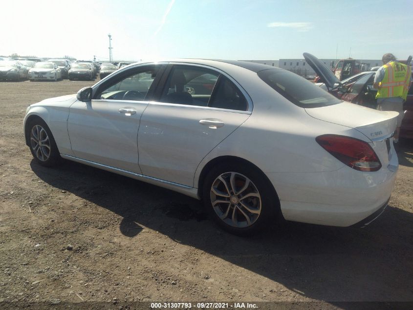 2016 MERCEDES-BENZ C-CLASS C 300 55SWF4KB3GU144540