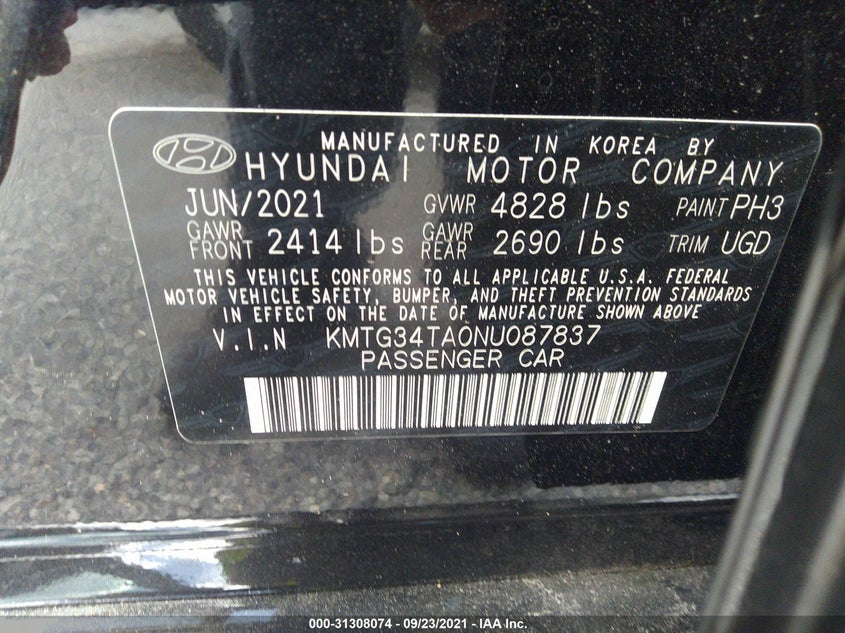 Genesis G70 2022