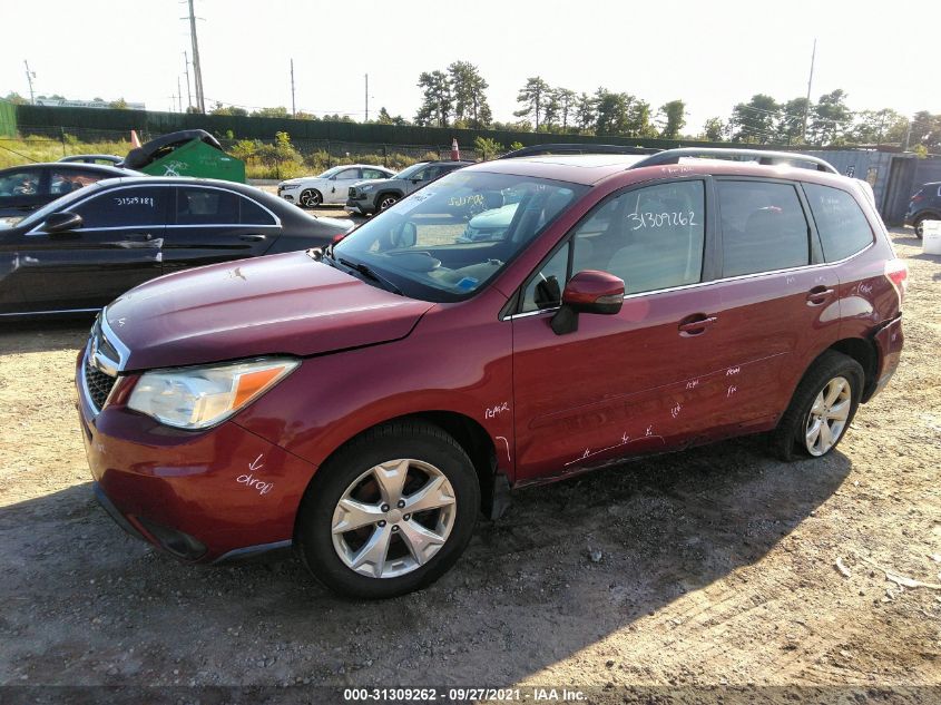 2014 SUBARU FORESTER 2.5I TOURING JF2SJAMC0EH456557
