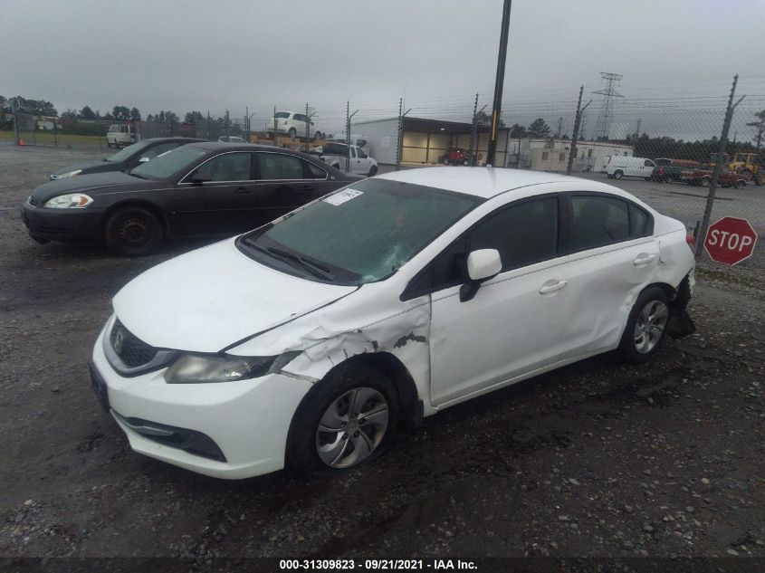 2013 HONDA CIVIC SDN LX 19XFB2F58DE048023