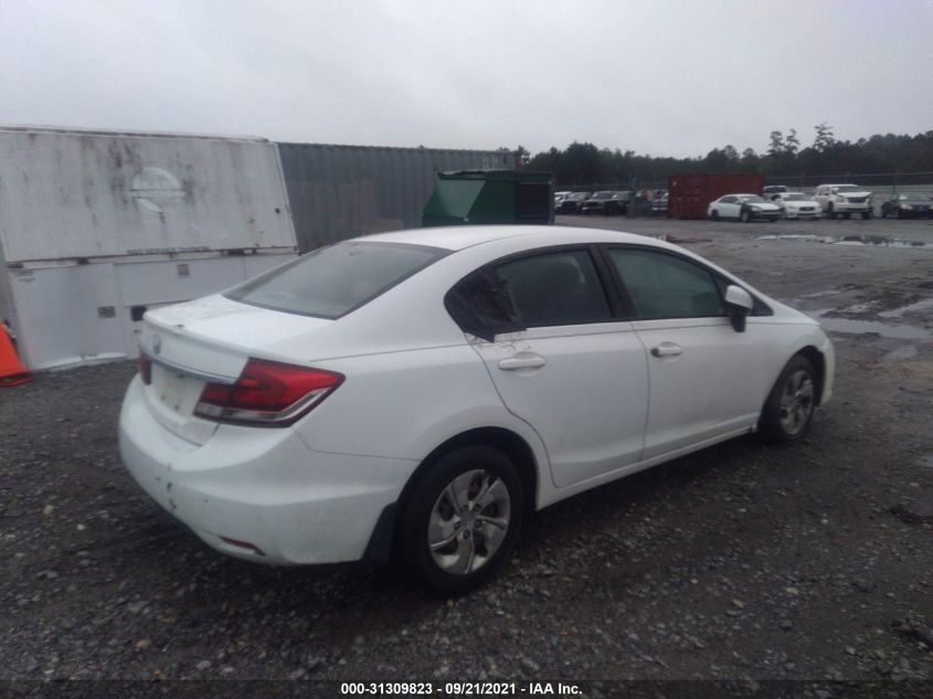 2013 HONDA CIVIC SDN LX 19XFB2F58DE048023
