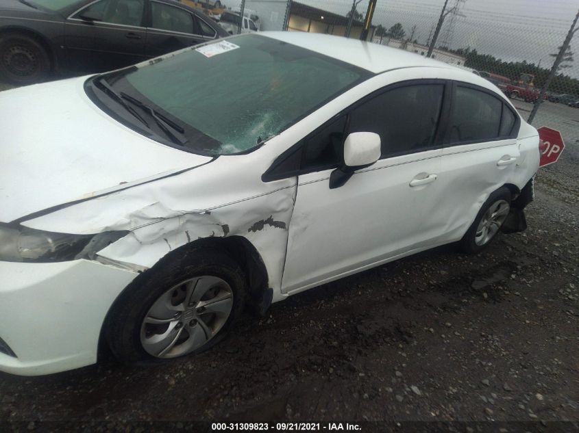 2013 HONDA CIVIC SDN LX 19XFB2F58DE048023