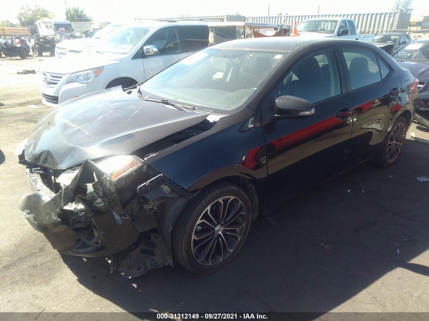 2015 TOYOTA COROLLA VIN: 2T1BURHE7FC346417