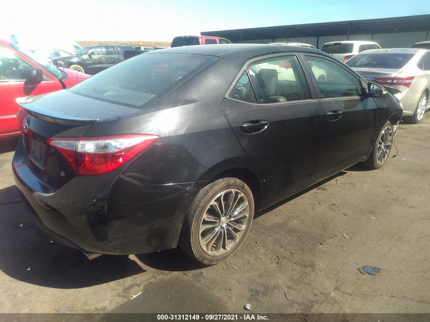 2015 TOYOTA COROLLA VIN: 2T1BURHE7FC346417