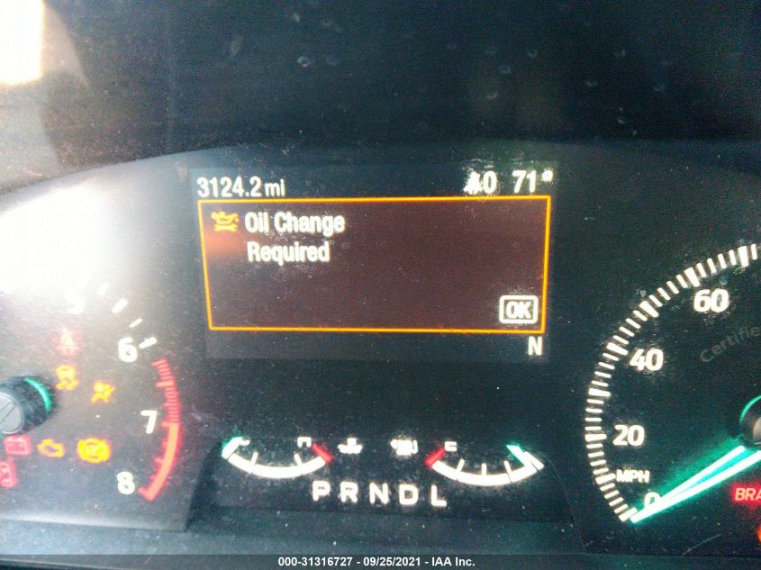 2020 FORD POLICE INTERCEPTOR 1FM5K8AB0LGD08534