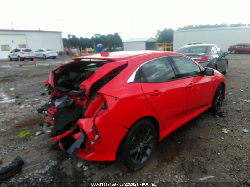 2020 HONDA CIVIC HATCHBACK EX SHHFK7H68LU208251