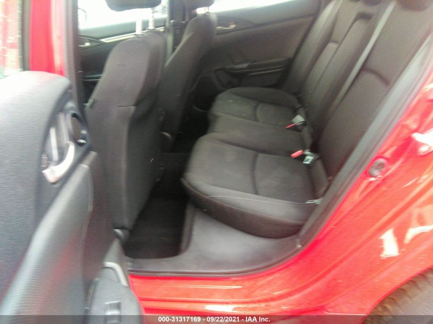 2020 HONDA CIVIC HATCHBACK EX SHHFK7H68LU208251