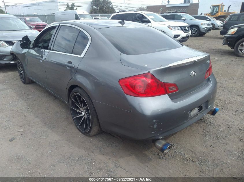 2013 INFINITI G37 SEDAN X JN1CV6AR2DM766215