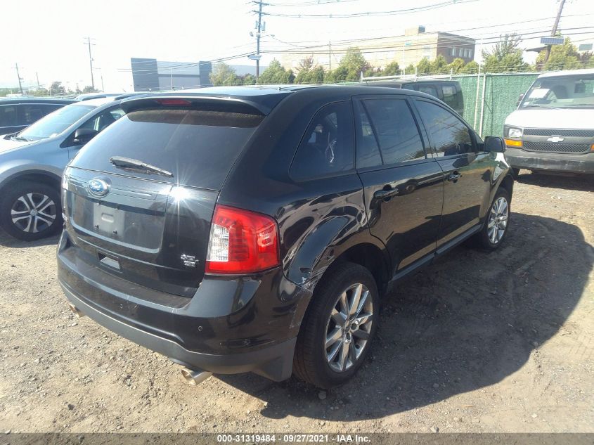 2013 FORD EDGE SEL 2FMDK4JC4DBB34344