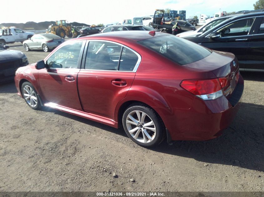 2014 SUBARU LEGACY 2.5I PREMIUM 4S3BMBD68E3026357