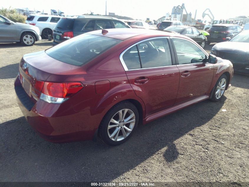 2014 SUBARU LEGACY 2.5I PREMIUM 4S3BMBD68E3026357