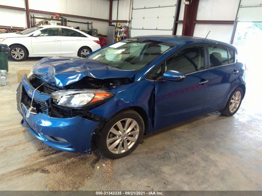 2014 KIA FORTE 5-DOOR EX KNAFX5A84E5243163