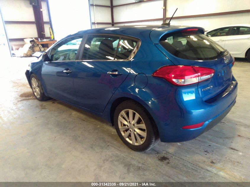 2014 KIA FORTE 5-DOOR EX KNAFX5A84E5243163
