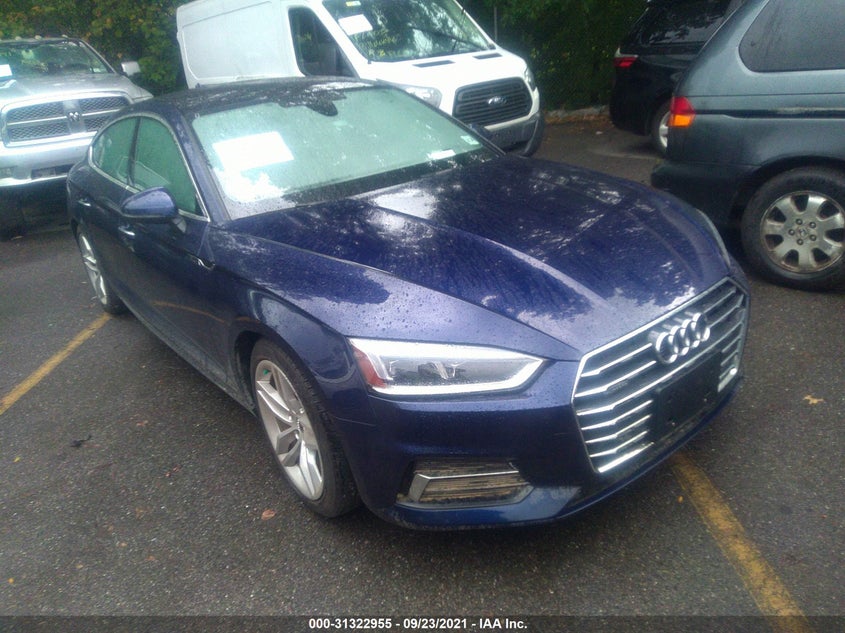 AUDI A5 SPORTBACK 2019. Lot# 31322955. VIN WAUANCF54KA019672. Photo 1