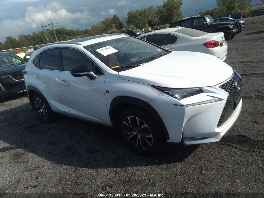 2016 LEXUS NX 200T JTJBARBZ6G2059121