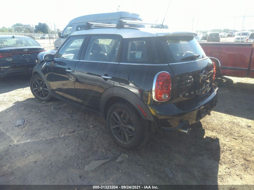 2013 MINI COOPER COUNTRYMAN S WMWZC3C59DWP24258