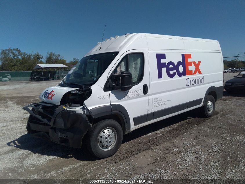 2017 RAM PROMASTER CARGO VAN 3C6TRVDGXHE544524
