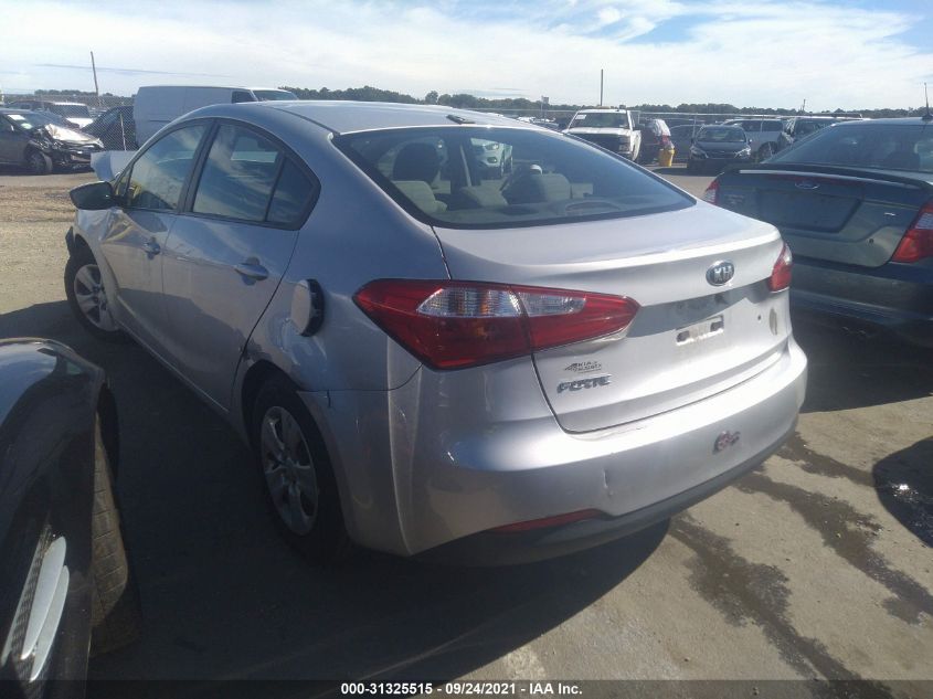 2015 KIA FORTE LX KNAFK4A60F5375071