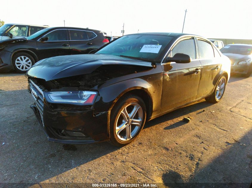 2013 AUDI A4 PREMIUM WAUAFAFL5DA161371
