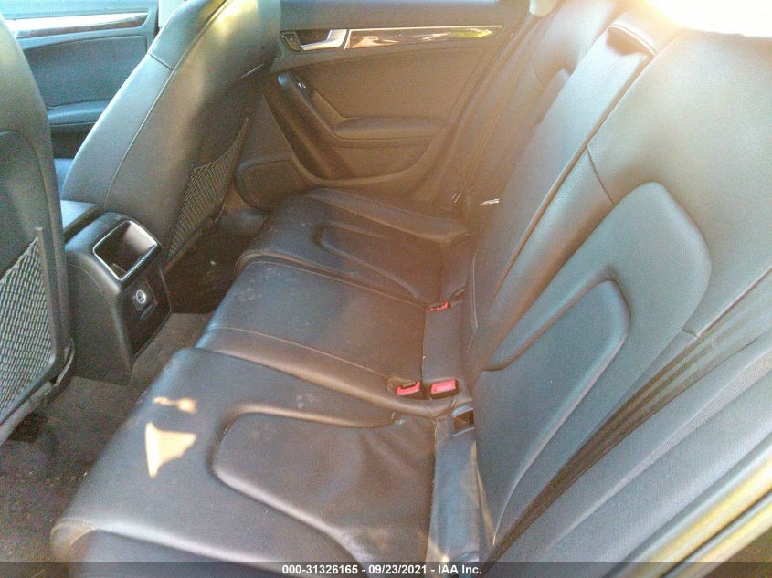2013 AUDI A4 PREMIUM WAUAFAFL5DA161371