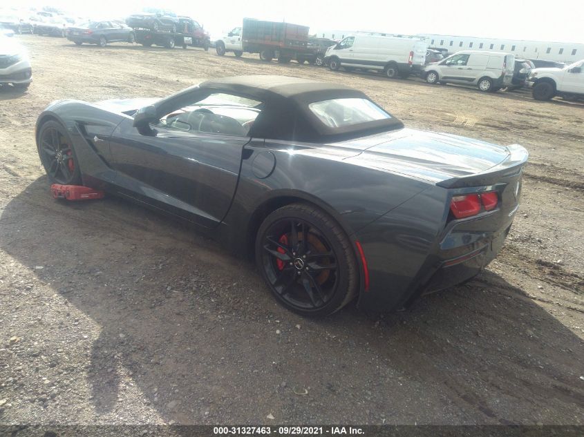 2014 CHEVROLET CORVETTE STINGRAY Z51 3LT 1G1YL3D72E5124762
