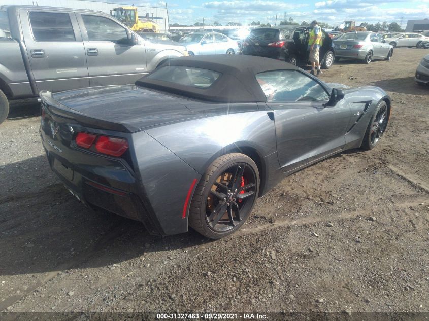 2014 CHEVROLET CORVETTE STINGRAY Z51 3LT 1G1YL3D72E5124762