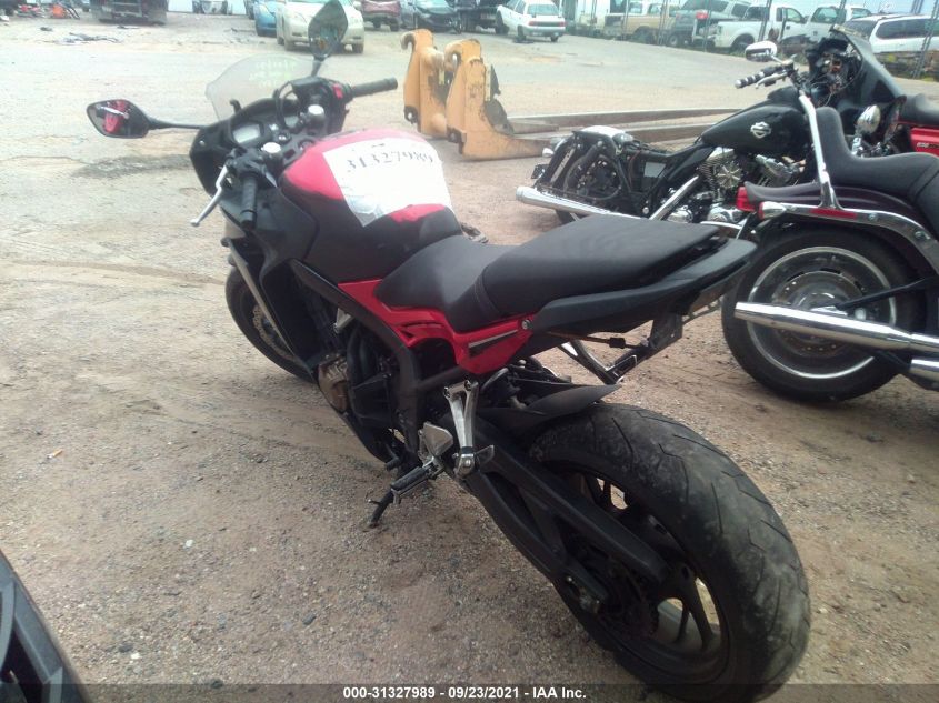 2018 HONDA CBR650 F MLHRC7408J5400553