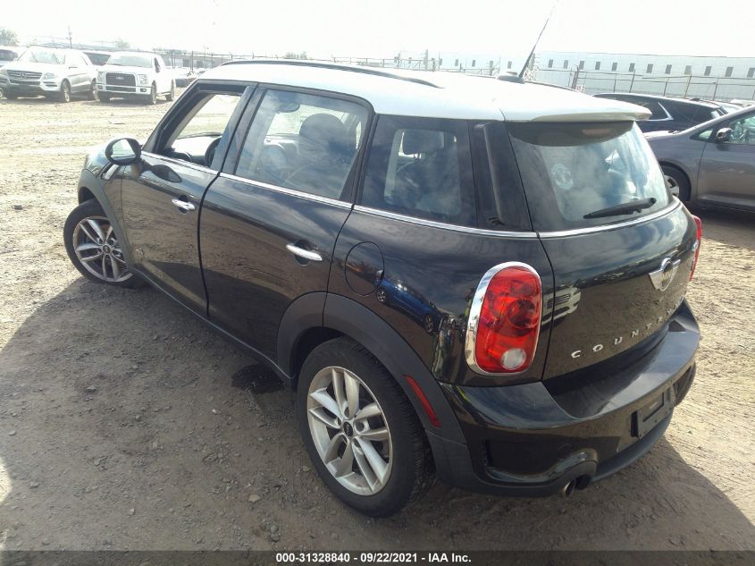 2014 MINI COOPER COUNTRYMAN S WMWZC5C53EWP36175